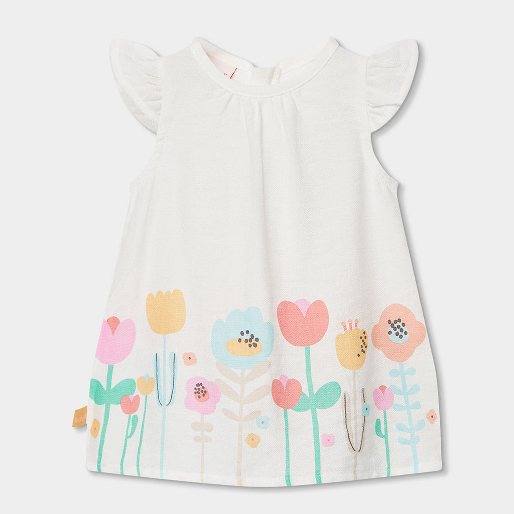 Boboli abito coulotte fiori bambina 143020