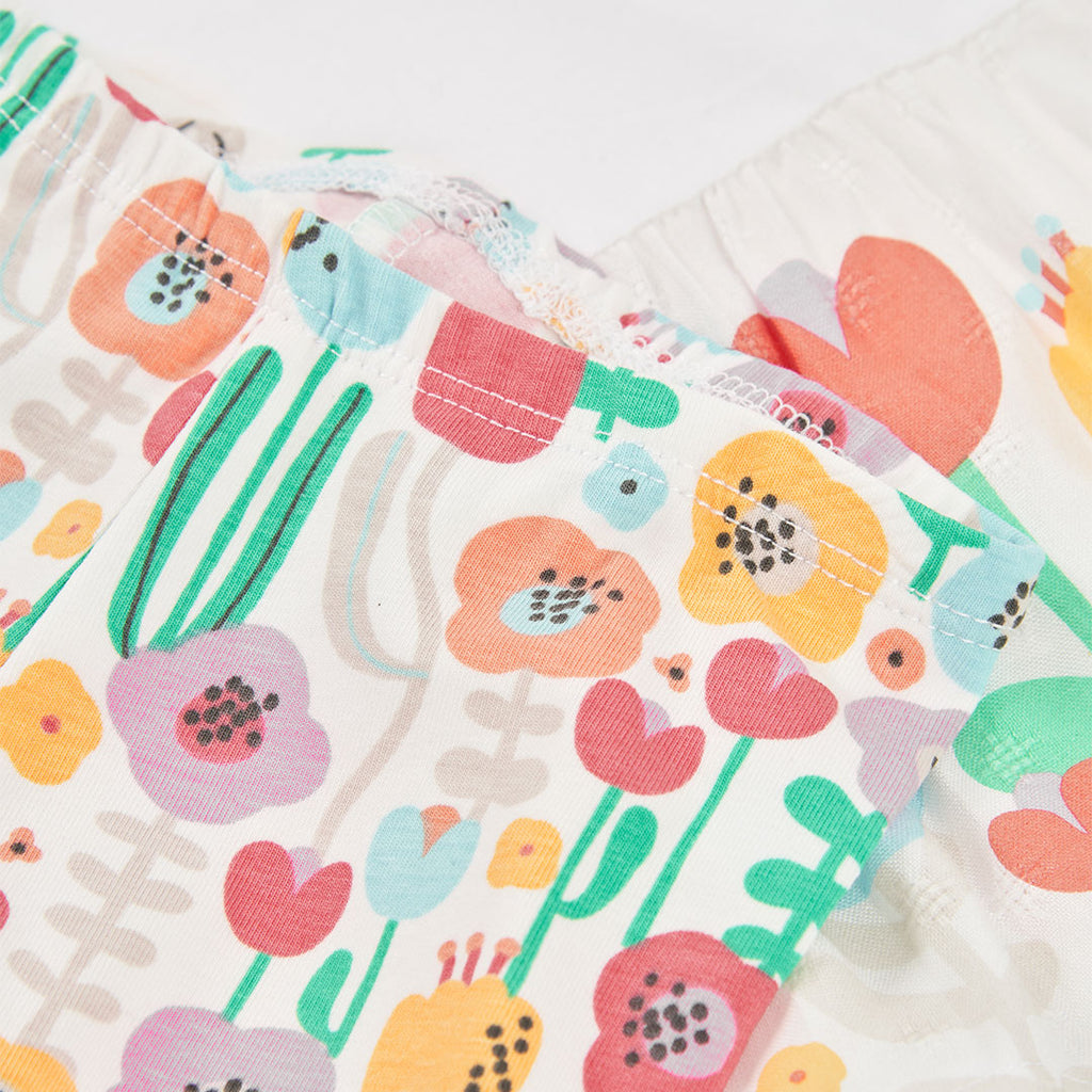 Boboli shirt con leggings a fiori 143075