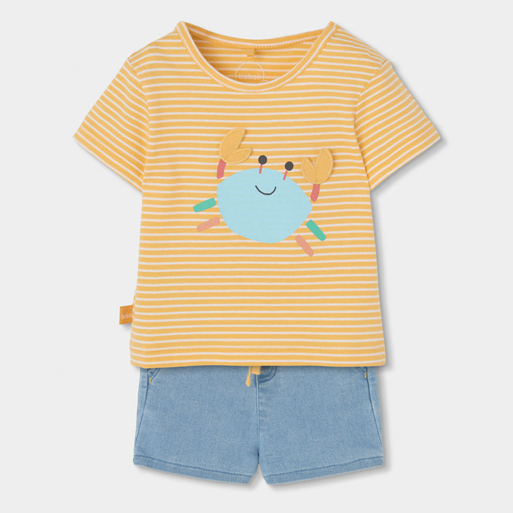 Boboli completo bermuda con shirt 243098