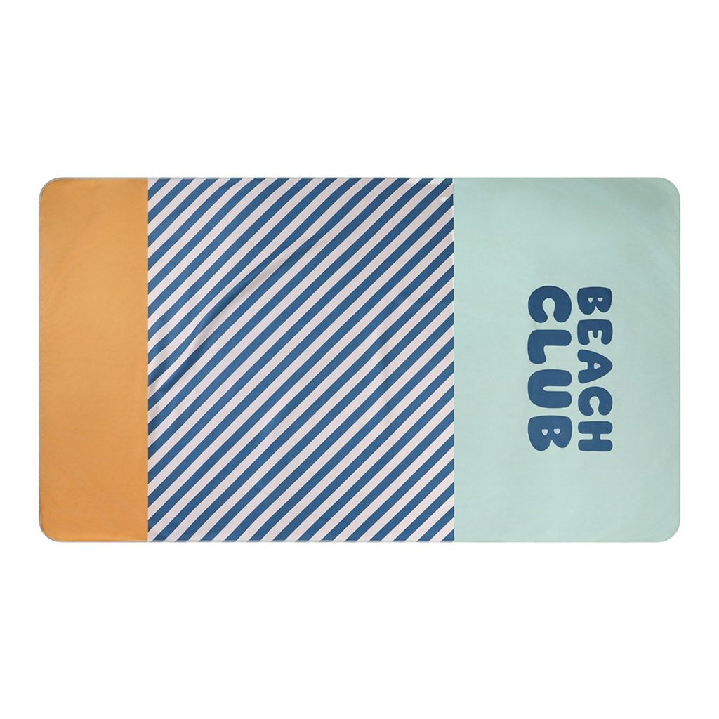 Telo Microfibra Stripes Blues & Beyond Personalizzabile