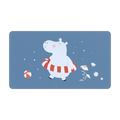 Telo Microfibra Hippos Personalizzabile