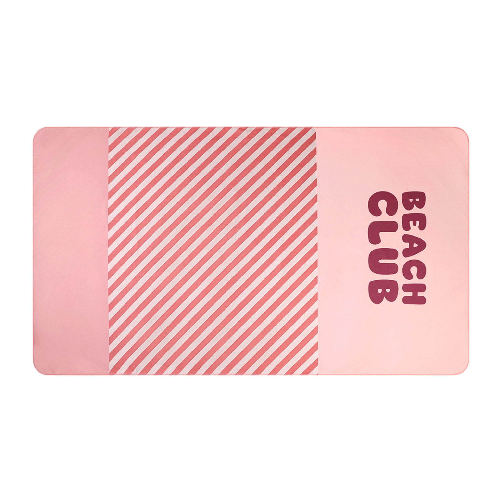 Telo Microfibra Stripes Bloom & Blush Personalizzabile