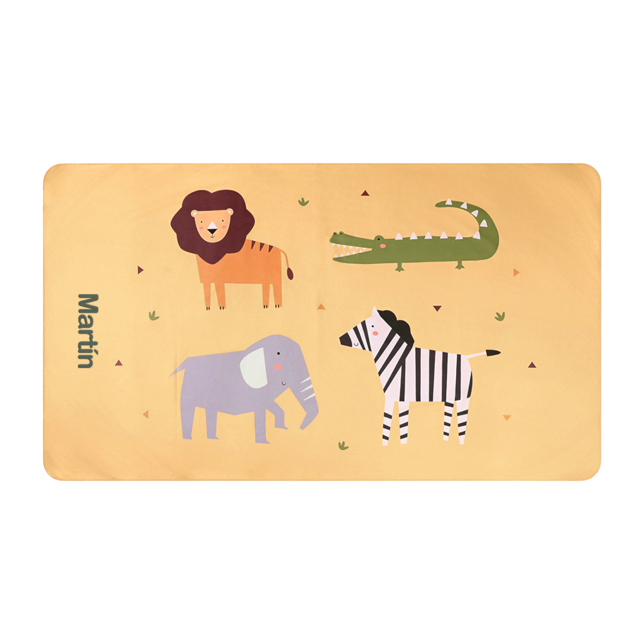 Telo Microfibra Wild Animals Personalizzabile