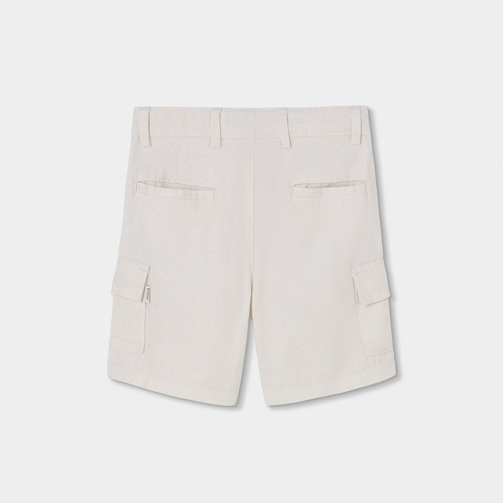 Boboli bermuda con tasconi bianco 813068 1100