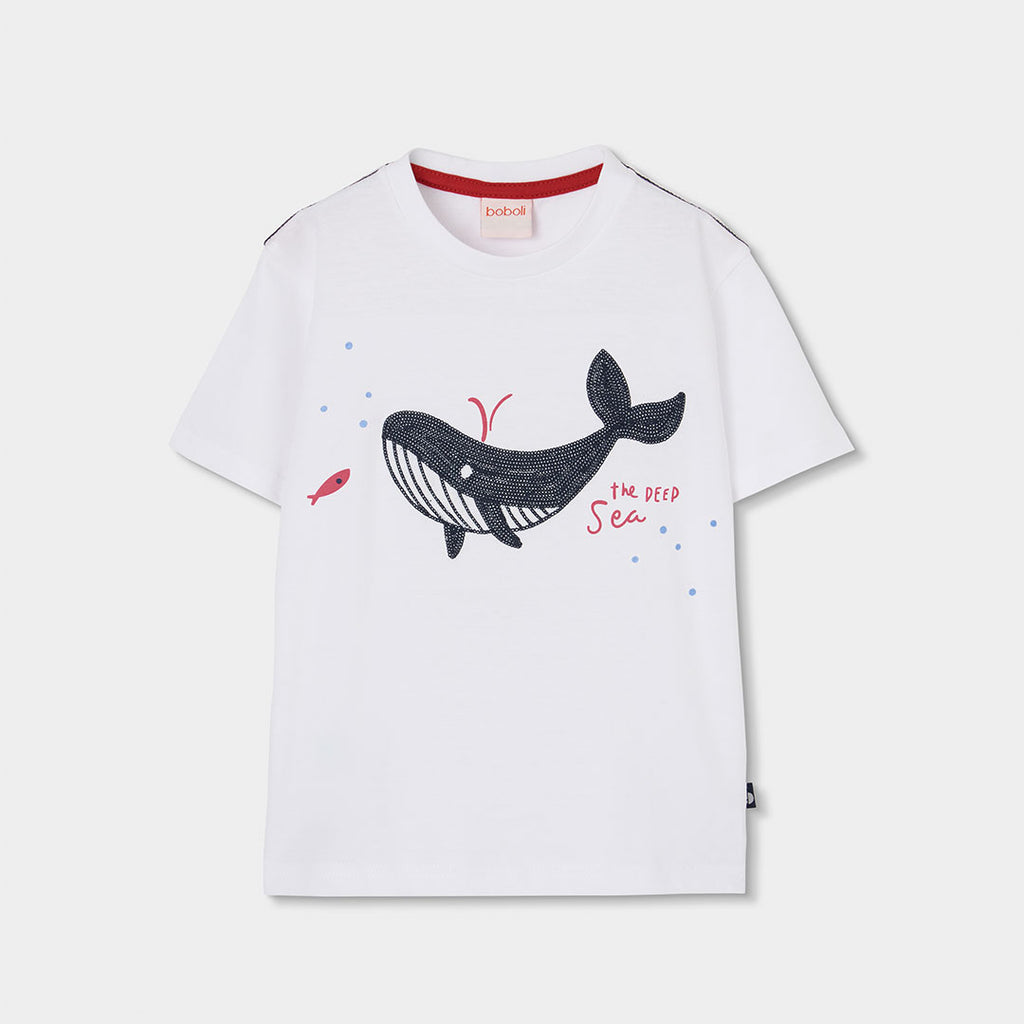 Boboli t-shirt balena 823003