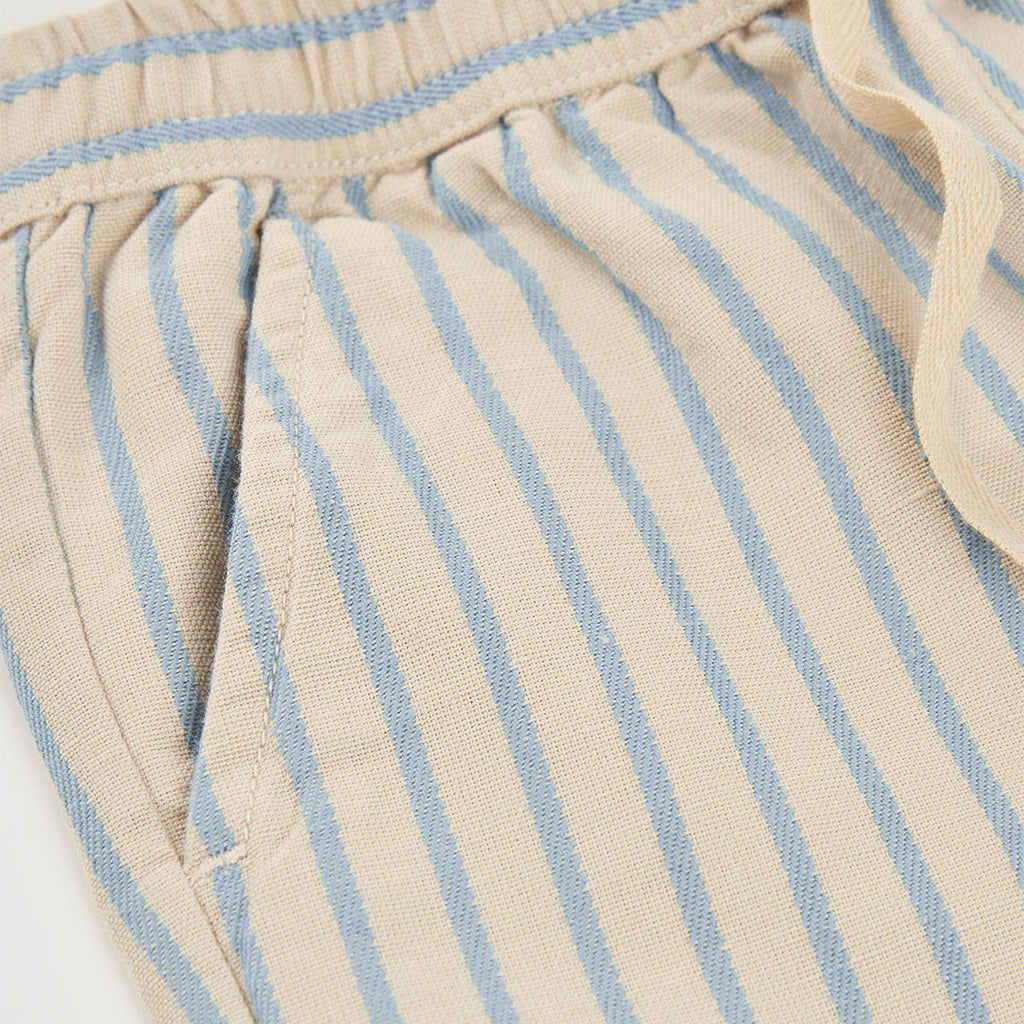 Boboli bermuda rigato beige-celeste 833015