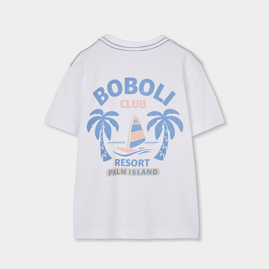 Boboli tshirt palm island 833037