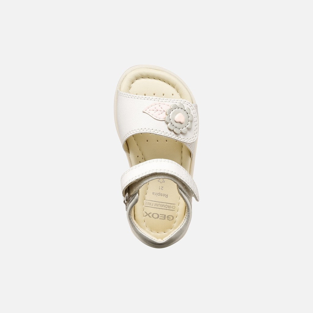 Geox Sandalo B6521A Bianco