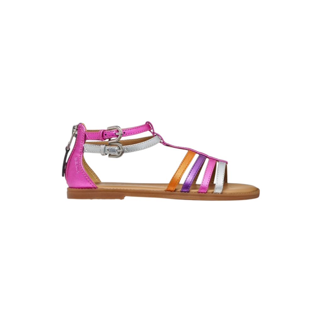 Geox Sandalo J7235D  Fucsia