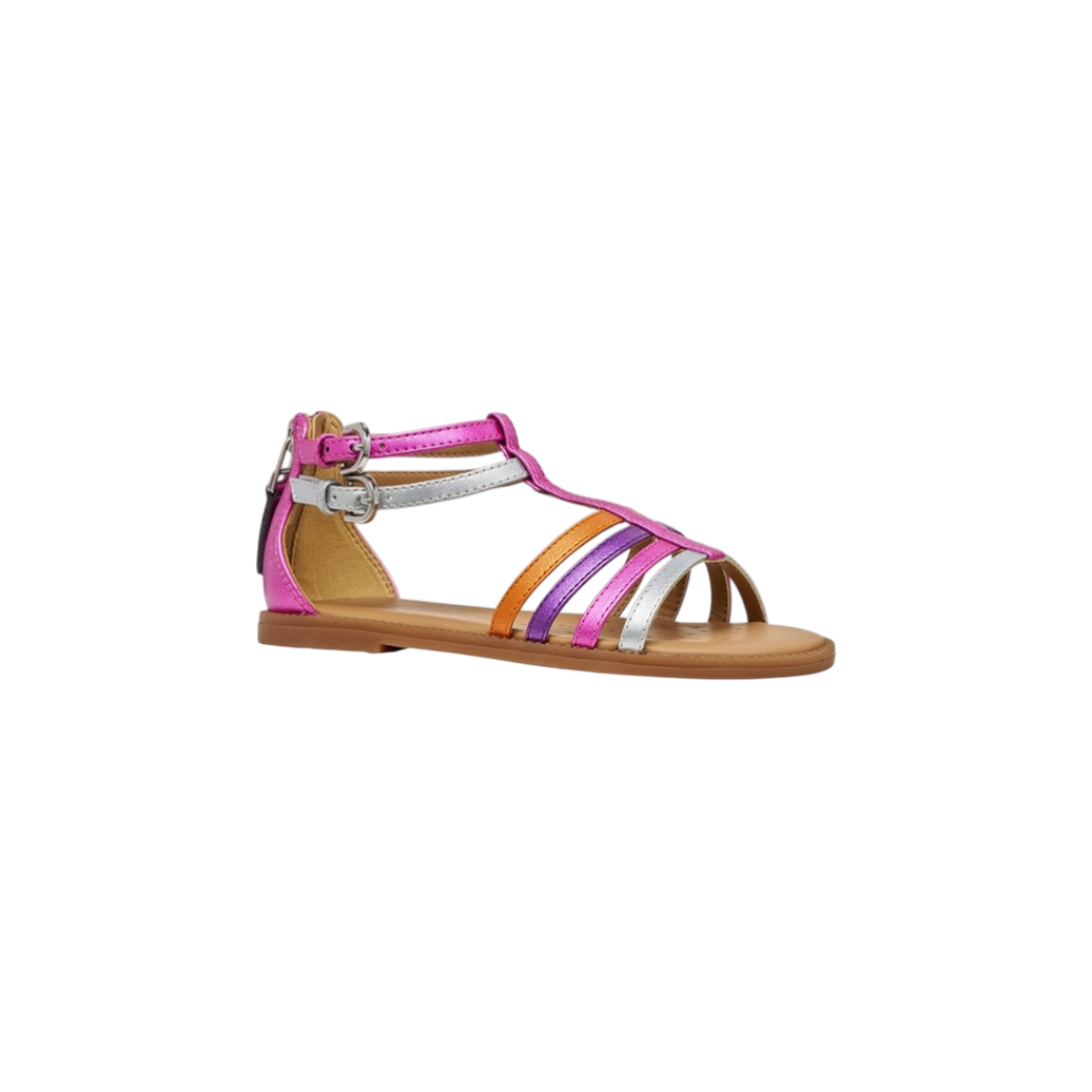 Geox Sandalo J7235D  Fucsia