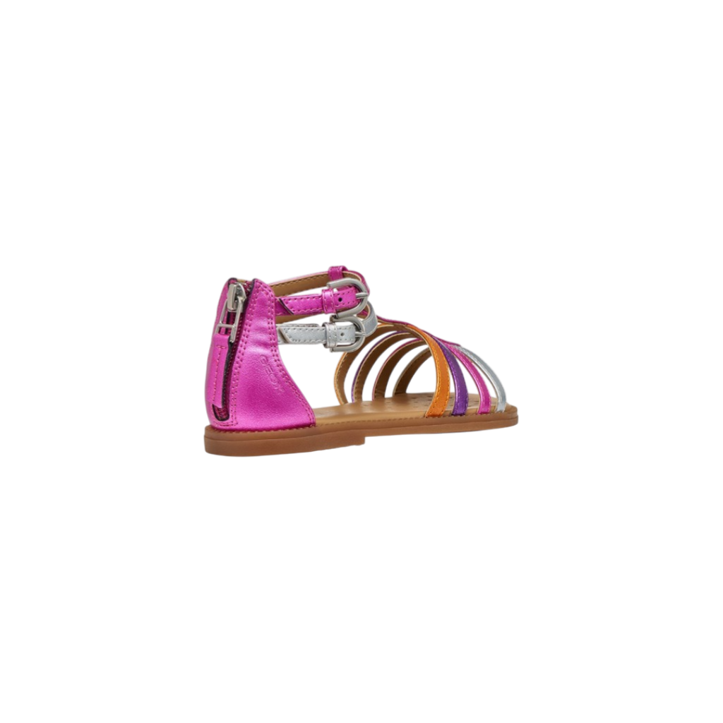 Geox Sandalo J7235D  Fucsia