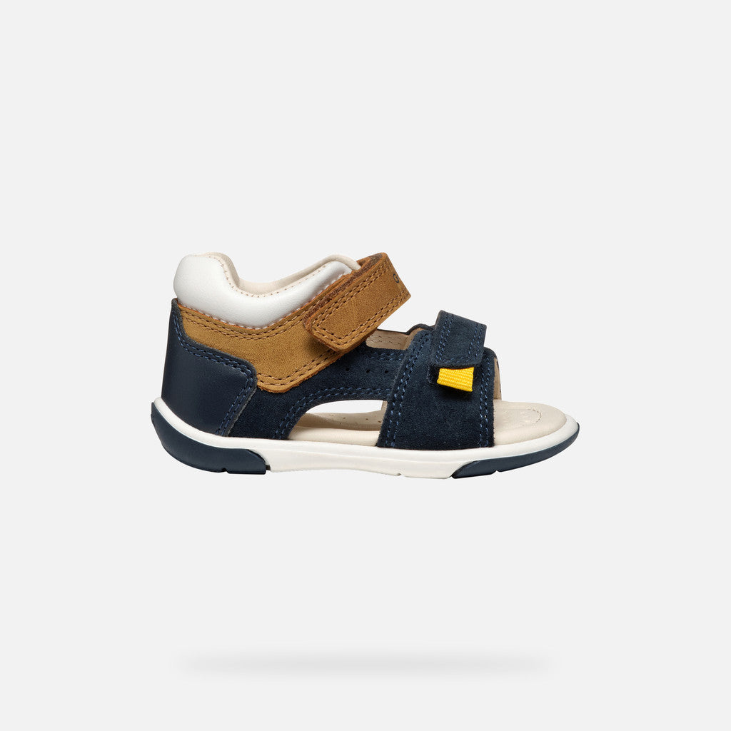 Geox Sandalo B556EB  BLU/CARAMEL
