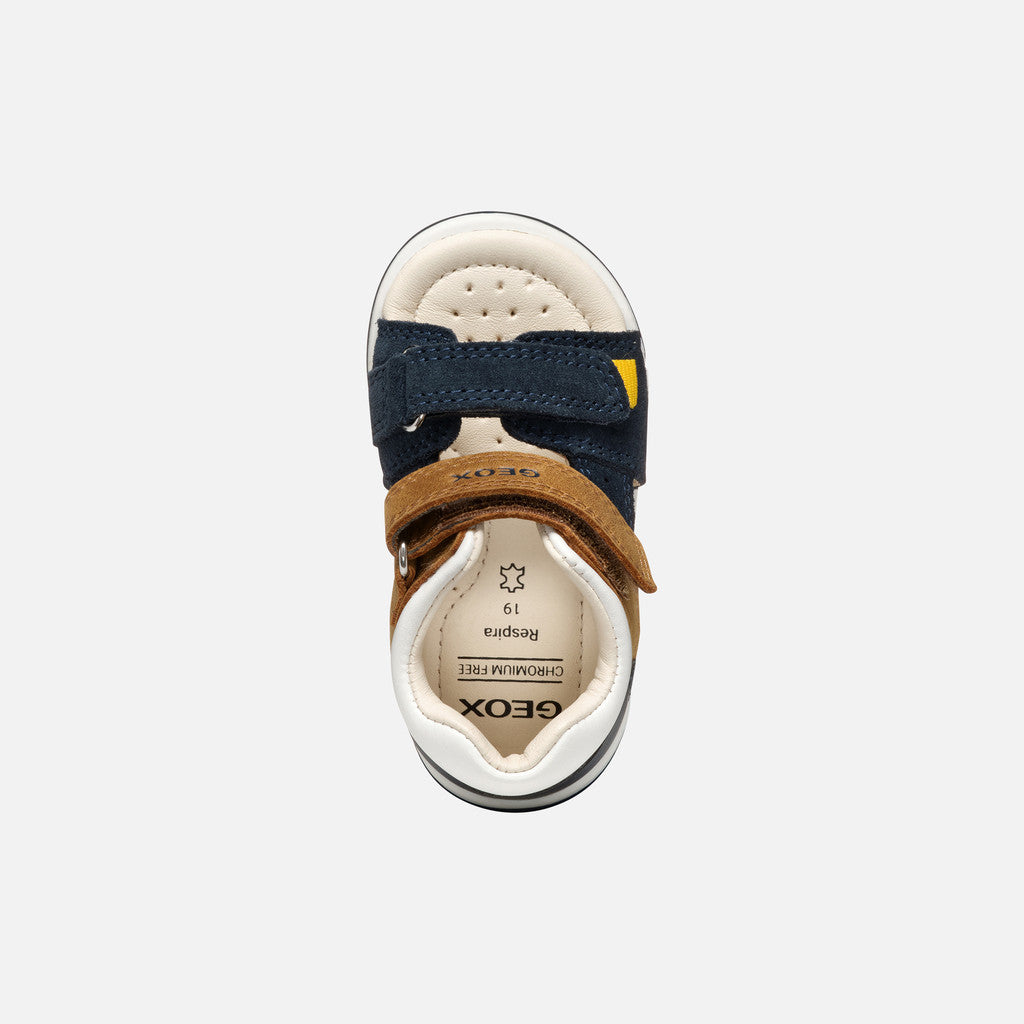 Geox Sandalo B556EB  BLU/CARAMEL