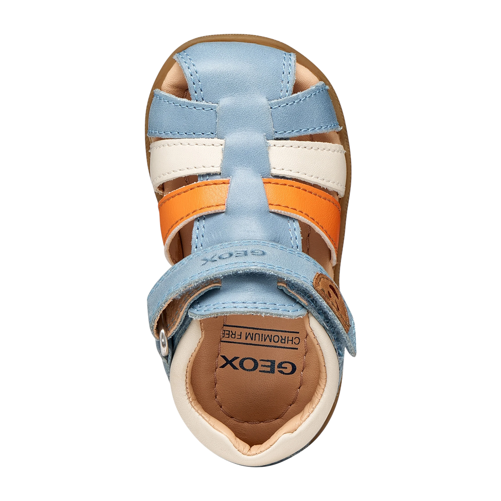 Geox Sandalo B254VA Sky/Orange
