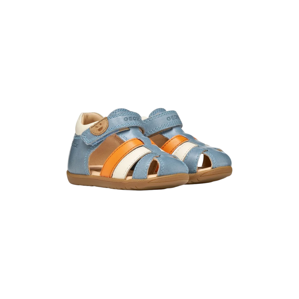 Geox Sandalo B254VA Sky/Orange
