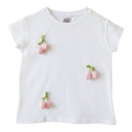 La Scimmia Da Bagno T-Shirt Fiori