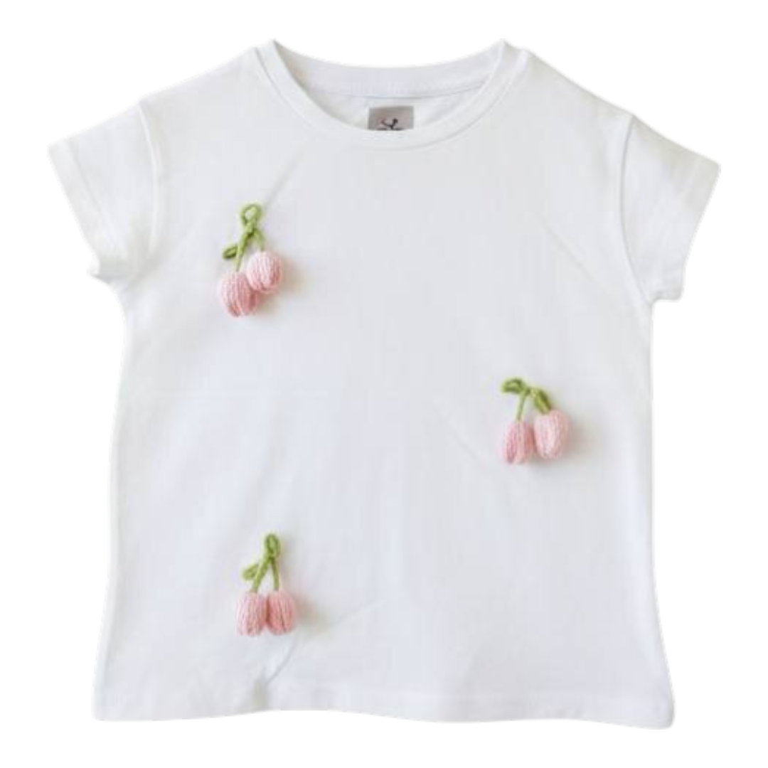 La Scimmia Da Bagno T-Shirt Fiori